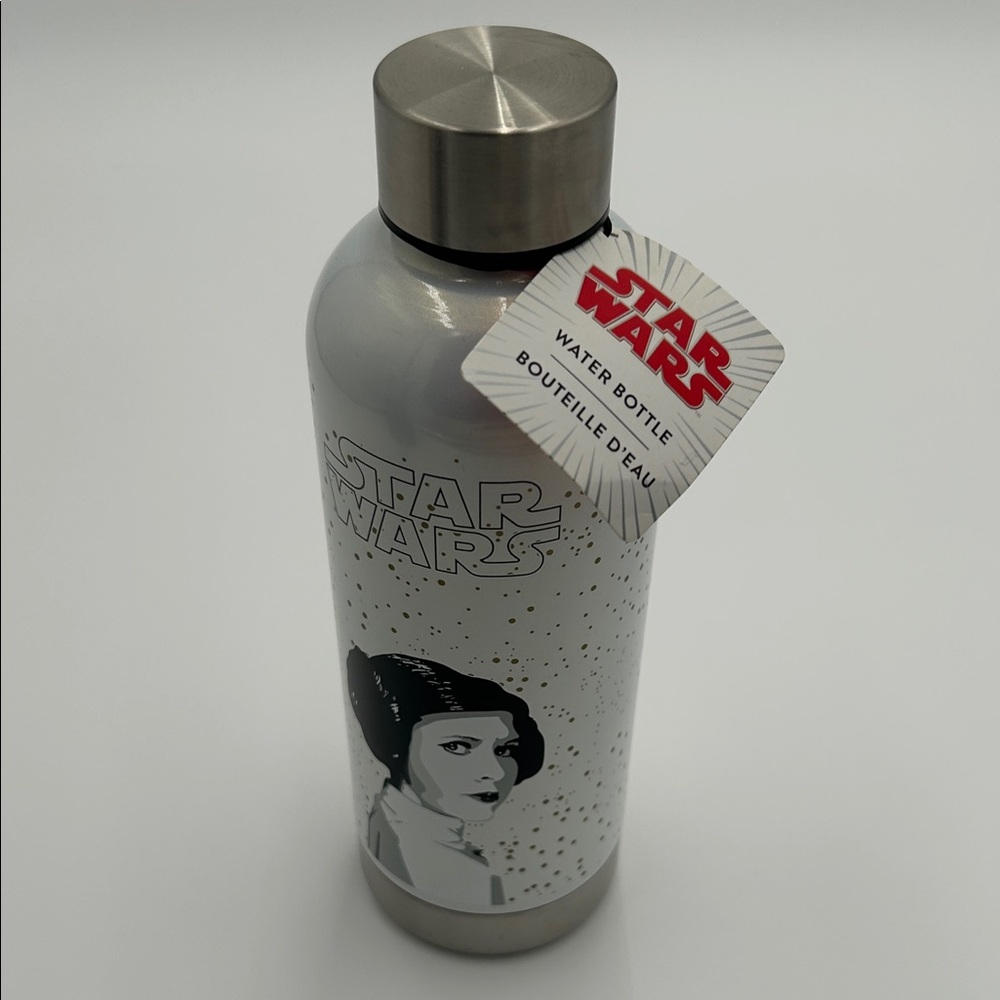Williams Sonoma White Stainless Steel Character Water Bottle